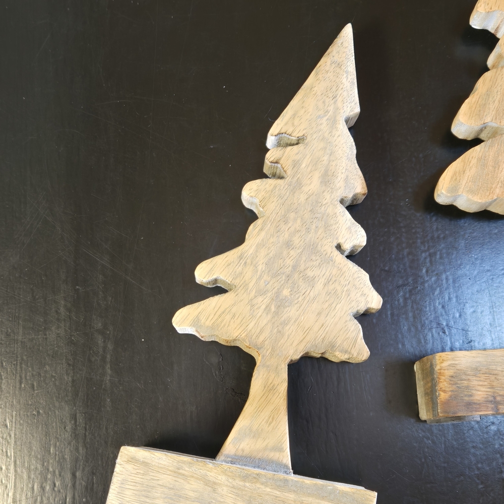 Cream Tree-Shaped Decor Set - Picture 6 of 8